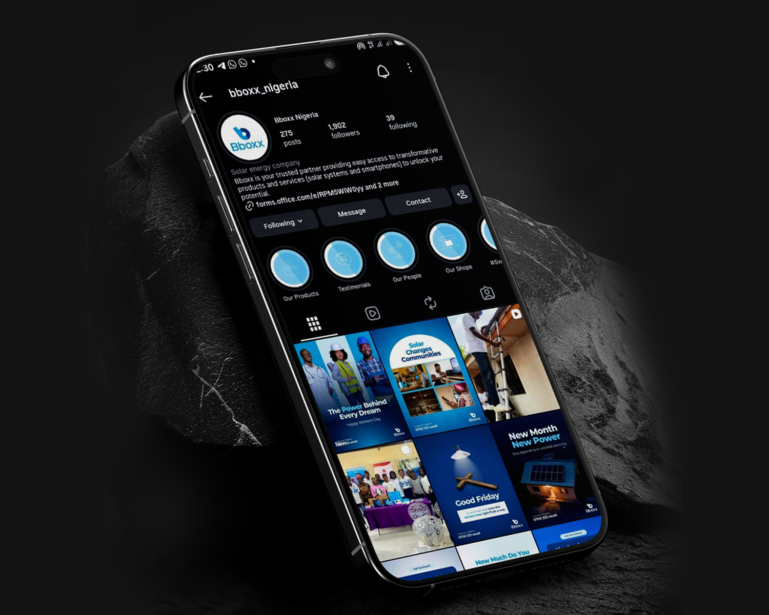 Bboxx Social Campaign
